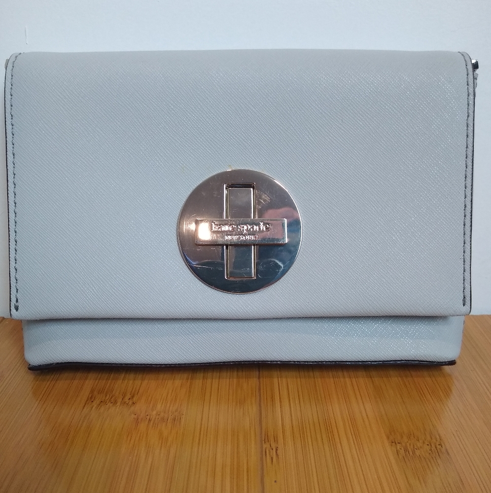 Kate Spade crossbody Gray bag free shipping